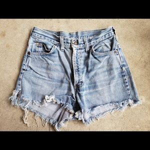 Vintage Levi's Cutoff Denim Shorts